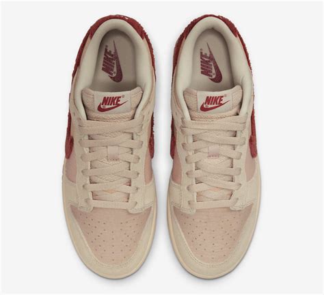 Nike Dunk Low Terry Swoosh Shimmer Mars Stone DZ4706